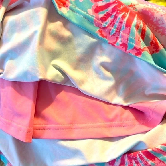 Women’s Anna Clare Active Polyester & Spandex Blue & Pink Golf Skort Size M - Picture 7 of 7